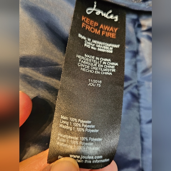 VGC Joules Merriton gilet RRP £55, fits UK size 8-10, quilted floral body warmer - Picture 14 of 16